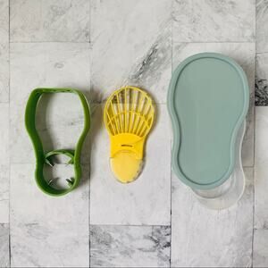 NWOT Avocado tool kit and storage container